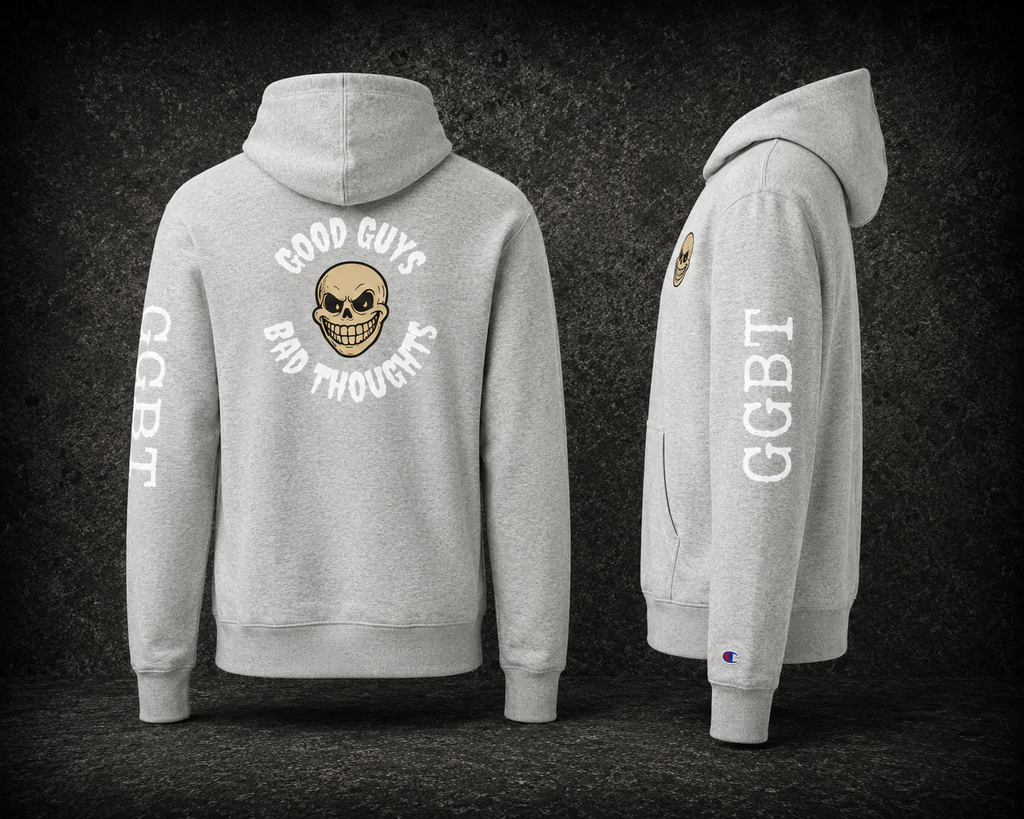 GGBT W/ Sleeve Text Unisex Champion hoodie