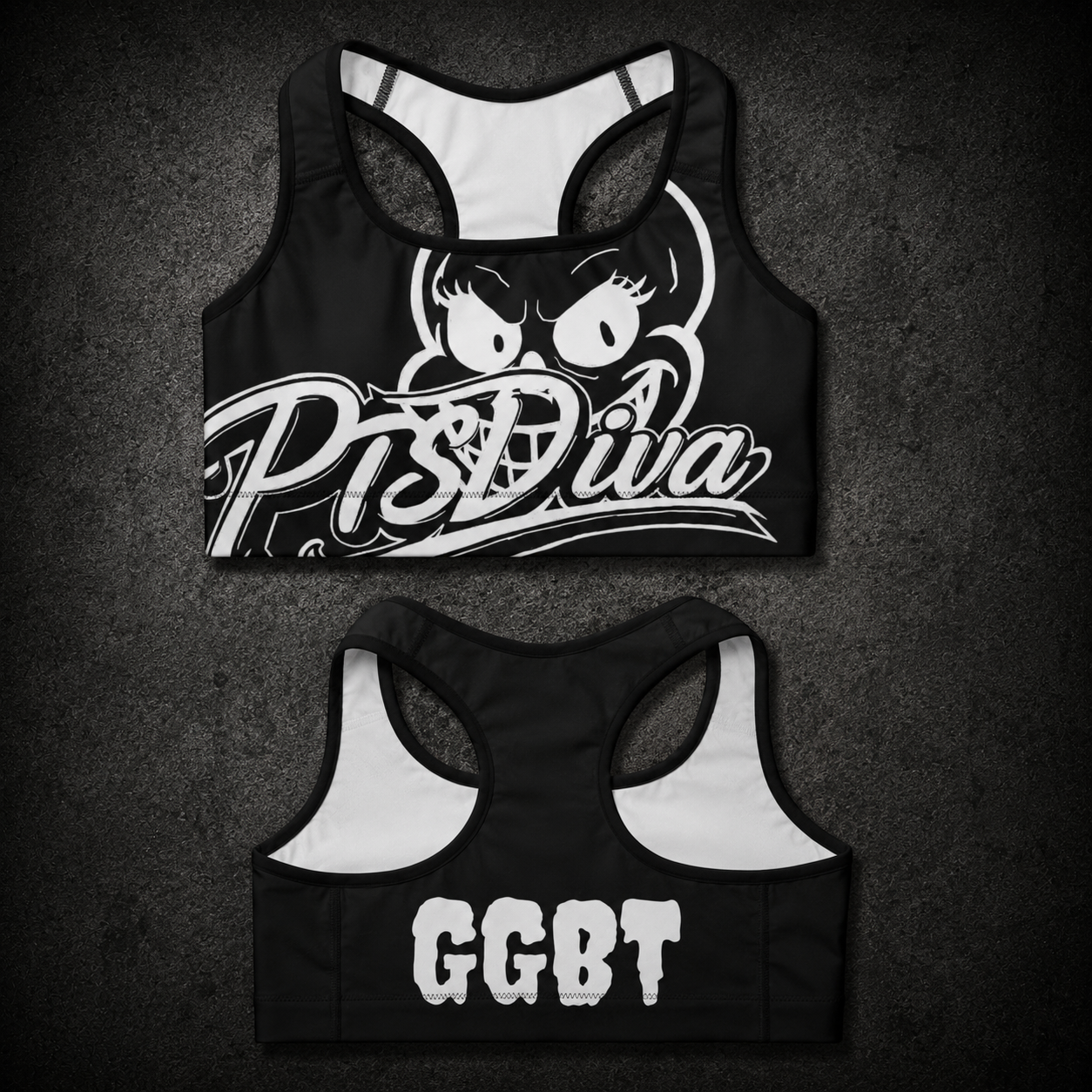 GGBT PTSDiva Padded Sports Bra